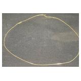 14KT Gold Chain Necklace Italy 1.83 Grams