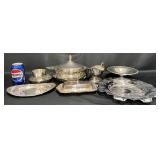 Silverplate Tableware Various Makers