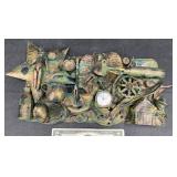 Unique Found Object Assemblage Folk Art Sculpture