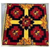 Horsin' Around Western PoniesPatchwork Quilt