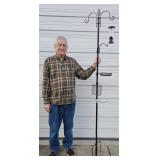 7' Deluxe Metal Pole Bird Feeding Station