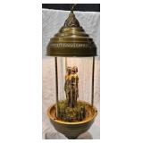 Vintage Hanging GoddessOil Rain Lamp, Works