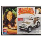Daisy Duke's Dukes of Hazzard Jeep CJ Model Kit
