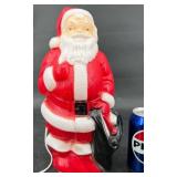 13' Empire Plastic Santa Claus Light Works