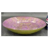 Decorative 12' Glass Turkish Bowl