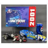 2 Diecast Cars - 2001ï¿½ Frank Pedregon Funny Car +