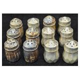 6 Sterling Silver Salt & Pepper Shaker Sets- SCS