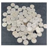 110 Buffalo Nickels w Varied Dates