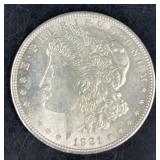 1921 Morgan Silver Dollar Coin