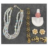 Vintage Jewelry Collection - Trifari, Lisner +