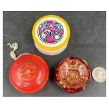 3 Vintage Duncan Yo-Yos - Butterfly, Disney +