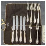 Vintage Daniel Low & Co. Sterlingï¿½Forks & Knives