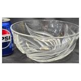 Crystal Dï¿½Arques Serving Bowl w Unique Design