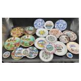 Vntg California Travel Souvenir Plates Collection