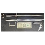 Pocket Knives, Honing Rod, Carving Knife