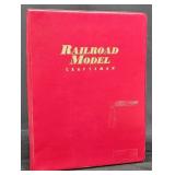 Vntg Railroad Model Craftsman Magazines in Binder