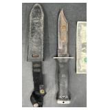 MK 3 U.S. Military Navy Dive Knife w Sheath