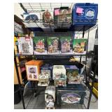 Big Lot of Christmas Village Pieces & Accessories