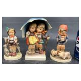 3 Hummel Figurines - Little Goat Herder+