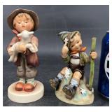 2 Hummel Figurines - Lost Sheep & Mountaineer