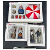3ï¿½Preiser G Scale Model Railroad Figure Sets