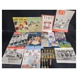 Vntg Dionne Quintuplets Memorabilia- Mags, Spoons+