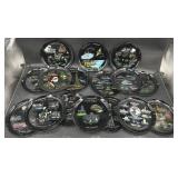 16 Vntg Popular Tourist Attraction Souvenir Trays