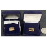 2 Coldwell Banker 10KT Gold Lapel Pins w