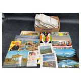 Big Lot Assorted Vintage Travel Postcards