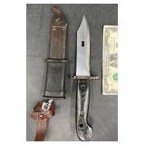 Military Bayonet Knife w Sheath