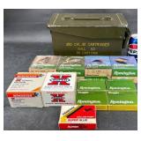 Military Ammo Box w 16 Gauge Shotgun Shells