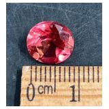 3.05ct Natural Padparadscha Sapphire Round Cut