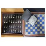 Civil War-Themed Chess & Checkers Game Set