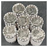 8 Rolls Unc Kennedy Half Dollars 2023 & 2024