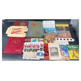 Vintage Postcard Albums, Ephemera, Booklets +