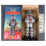 Mechanical Planet Tin Litho Robot Wind-Up Toy