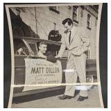 Vintage 1958 James Arness Signed Photo