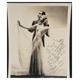 Vintage Woods & Bray Wonder Dancers Signed Photo