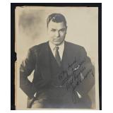 Vintageï¿½Jack Dempseyï¿½8x10ï¿½Photo, Autographed