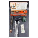 Vntg Bushnell Binoculars, Cleaning Kit, Duck Call