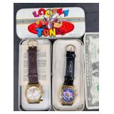 2 Armitron Looney Tunes Character Watches