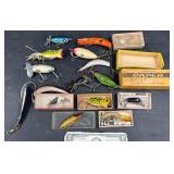 14 Vintage Fishing Lures - Kautzky, Johnson