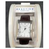 Kenneth Cole Reaction Watch w Leather Band