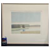 Parker River Morning Litho Print, Sandy Wadlington