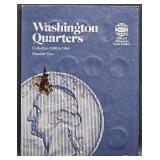 32 Silver Washington Quarters in Partial Album