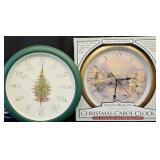Thomas Kinkade Christmas Carol Clock & Singing