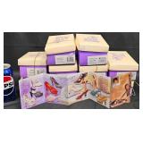 10 Collectible Just The Right Shoes wï¿½Boxes