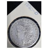 1880-O Morgan Silver Dollar Coin Fine
