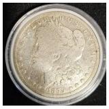 1879-O Morgan Silver Dollar Coin Circ