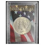 1922 Peace Silver Dollar Coin AU